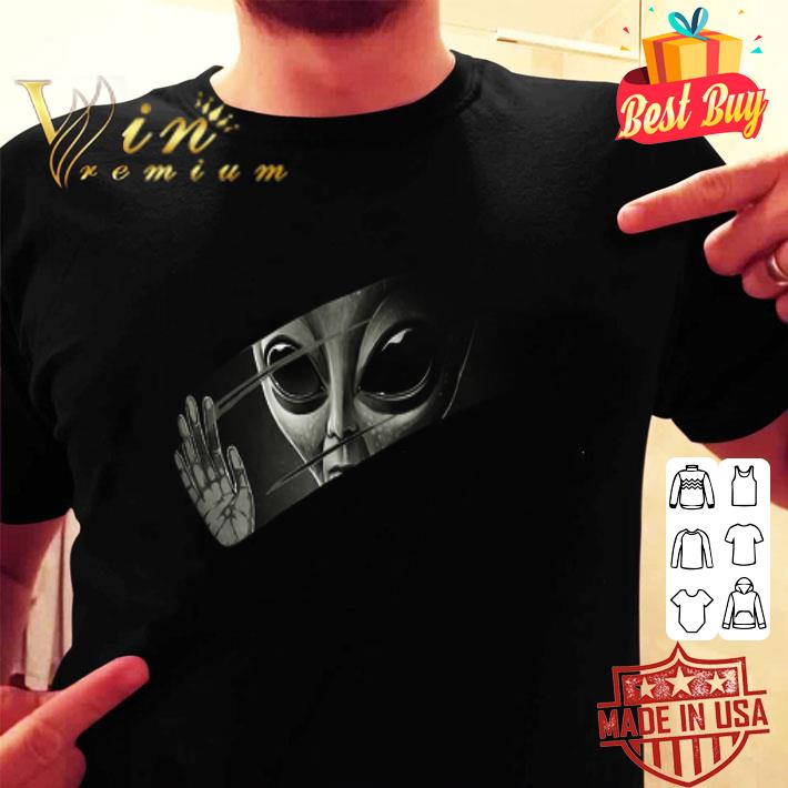 Aliens Face UFO shirt