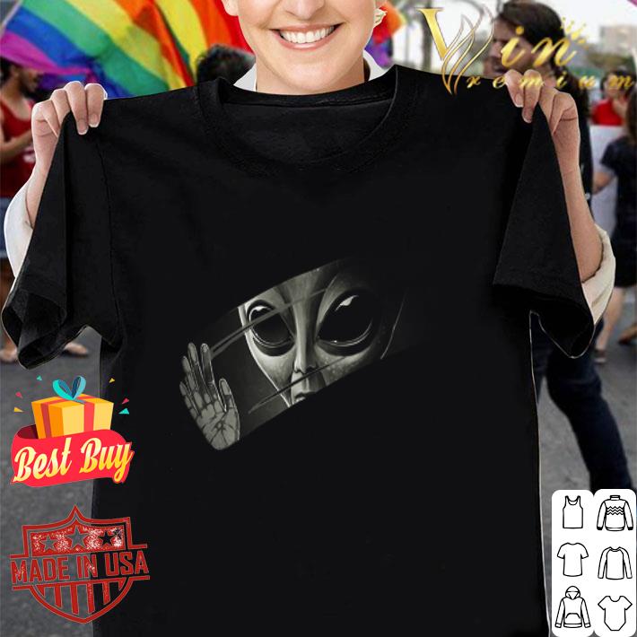 Aliens Face UFO shirt