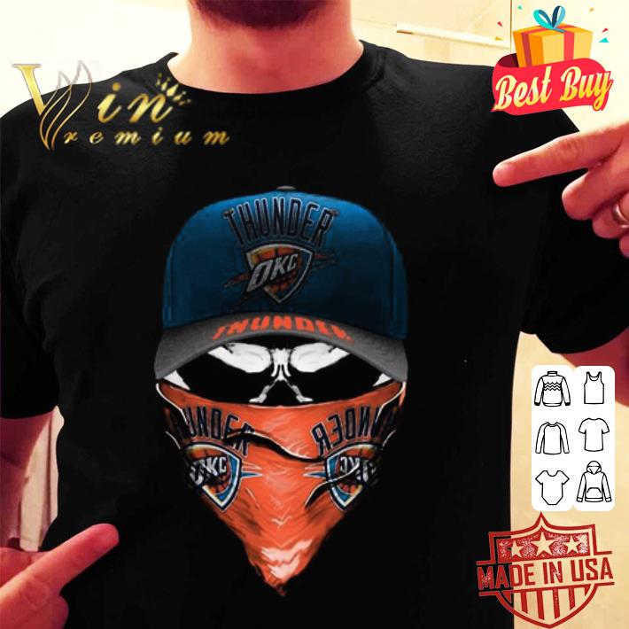 Skull mask Oklahoma City Thunder Coronavirus shirt