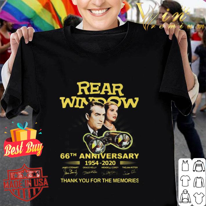 Rear Window 66th Anniversary 1954-2020 Signatures shirt