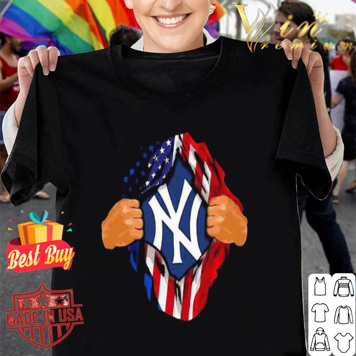 New York Giants Insides Me American Flag Independence Day shirt