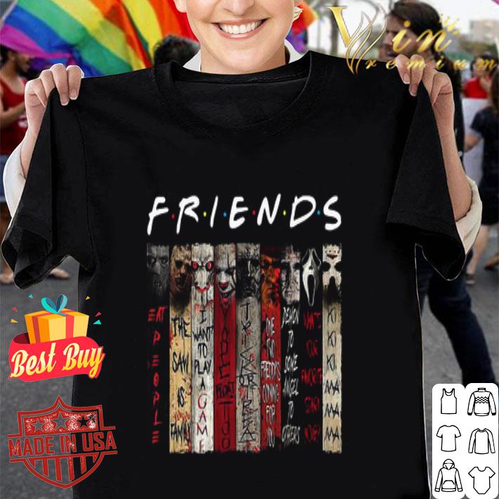 Friends Halloween Movie Horror Characters shirt