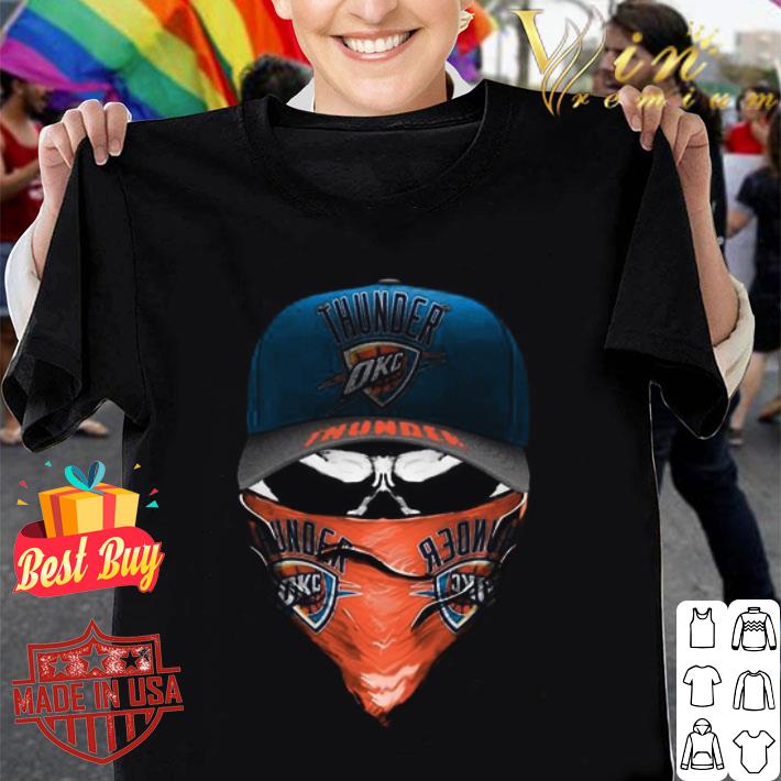 Skull mask Oklahoma City Thunder Coronavirus shirt
