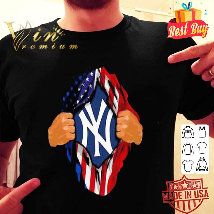 New York Giants Insides Me American Flag Independence Day shirt
