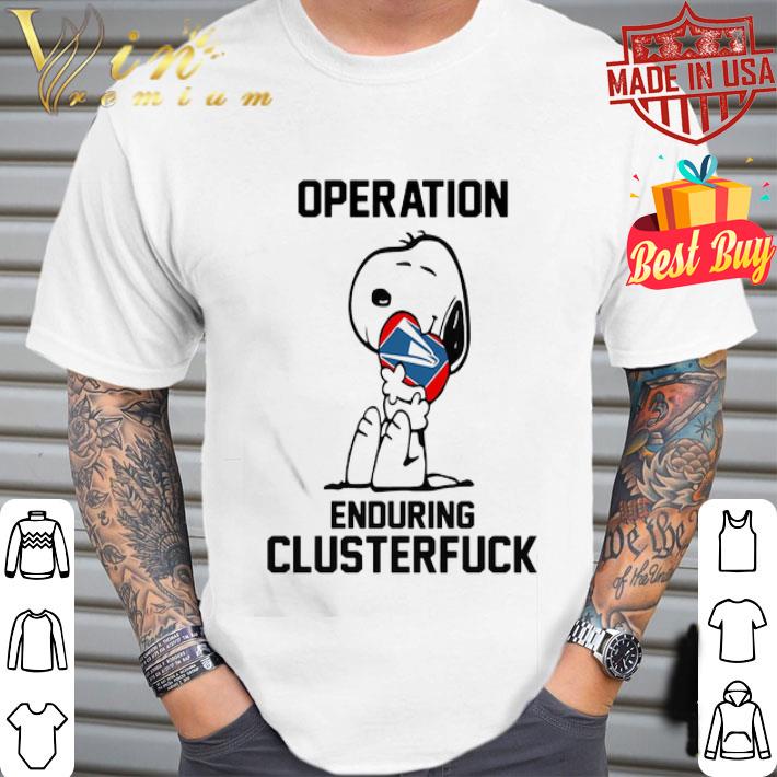 Snoopy Hug United States Postal Service Operation Enduring Clusterfuck shirt