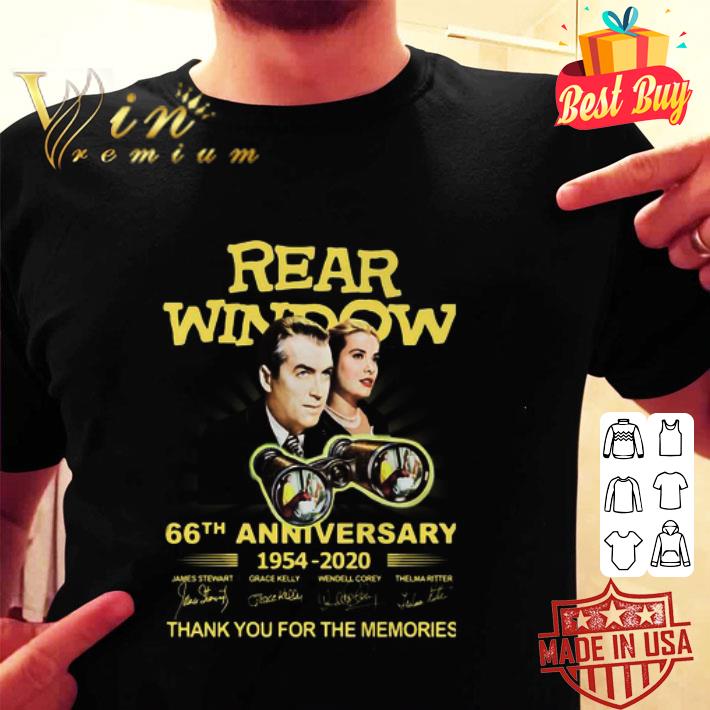 Rear Window 66th Anniversary 1954-2020 Signatures shirt