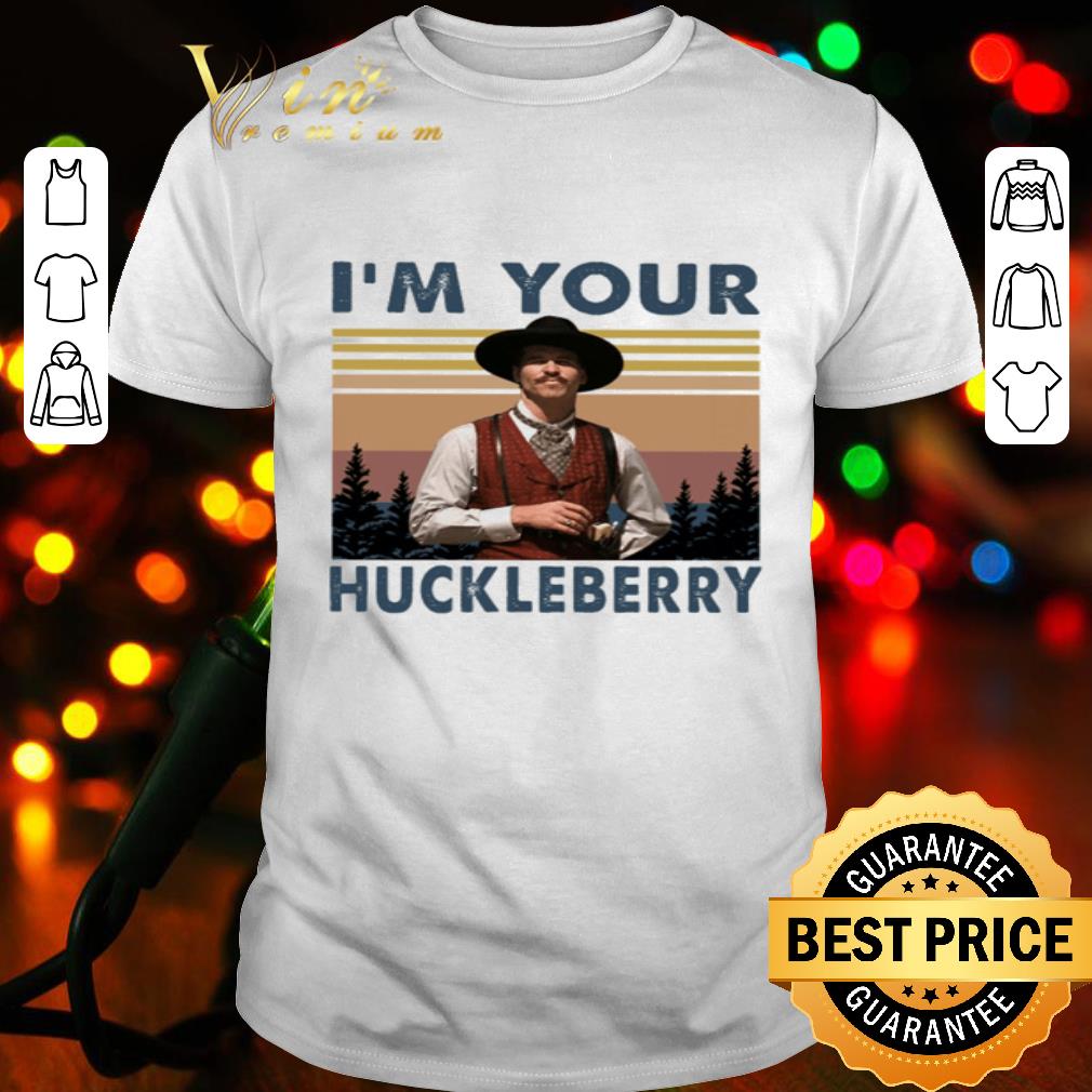 Doc Holliday I’m your huckleberry sunset shirt