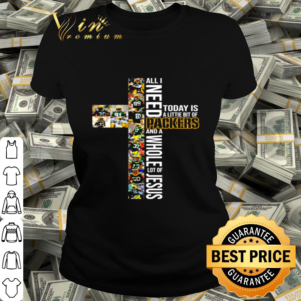 All I need today is a little bit of Green Bay Packers football Jesus shirt