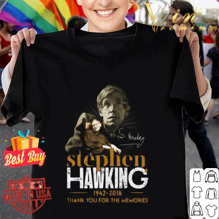 Stephen Hawking 25th anniversary 1995-2020 signatures shirt