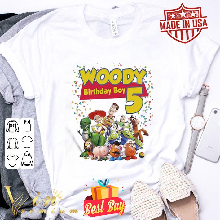 Toy Story Woody Birthday Boy 5 shirt