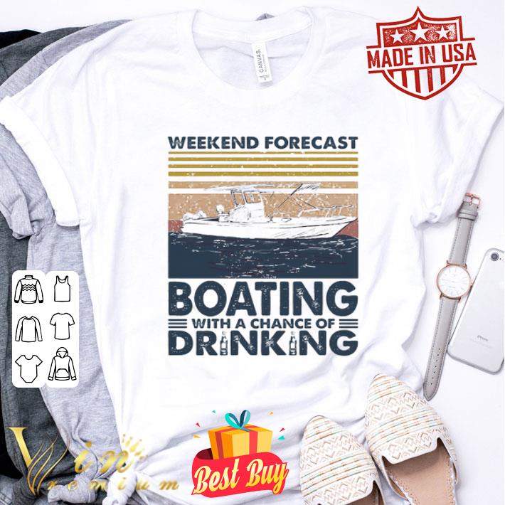 Weekend forecast baseball with chance of drinking vintage shirt