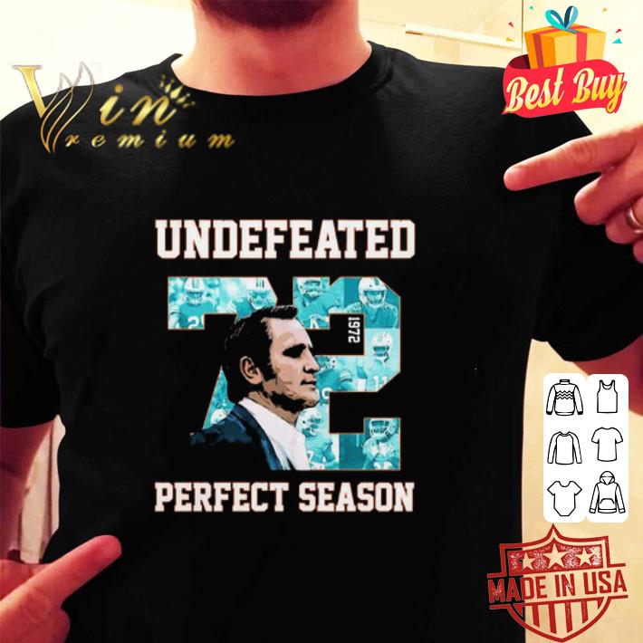 Don Shula Undefeated 1972 Perfect Season Miami Dolphins shirt