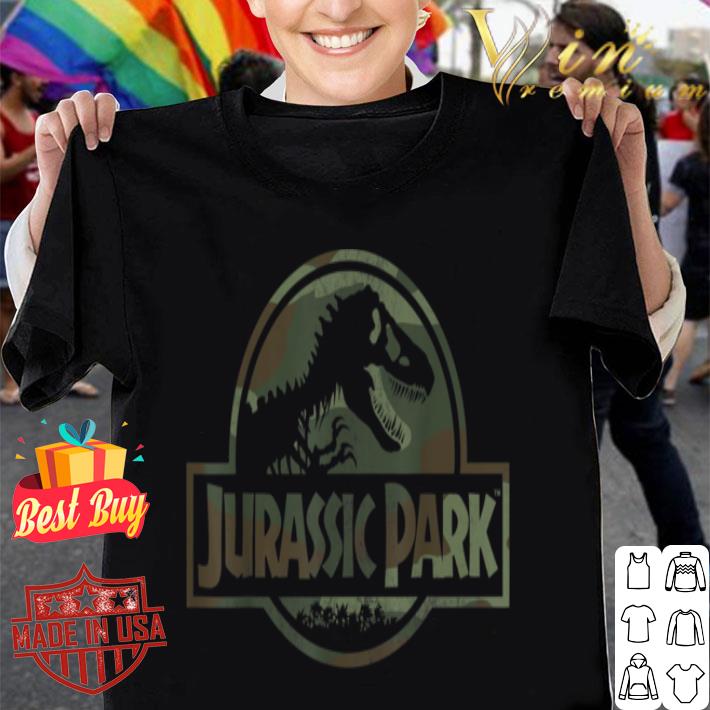 Jurassic Park Distressed Vintage Logo Graphic shirt
