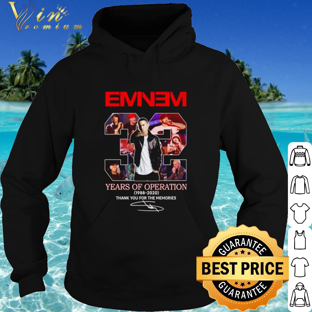 Official Eminem 32 years of operation 1988 2020 thank you for the memories shirt 0650e09e official eminem 32 years of operation 1988 2020 thank you for the memories shirt 4 - Official Eminem 32 years of operation 1988 2020 thank you for the memories shirt