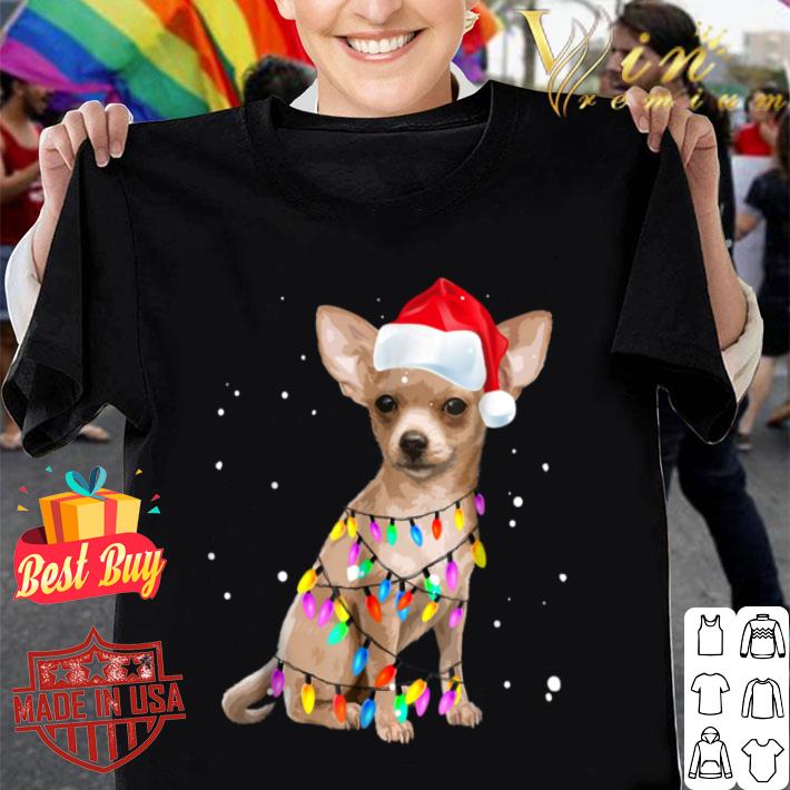 Christmas Llama Santa Hat Ugly Xmas Tree Alpaca Shirt