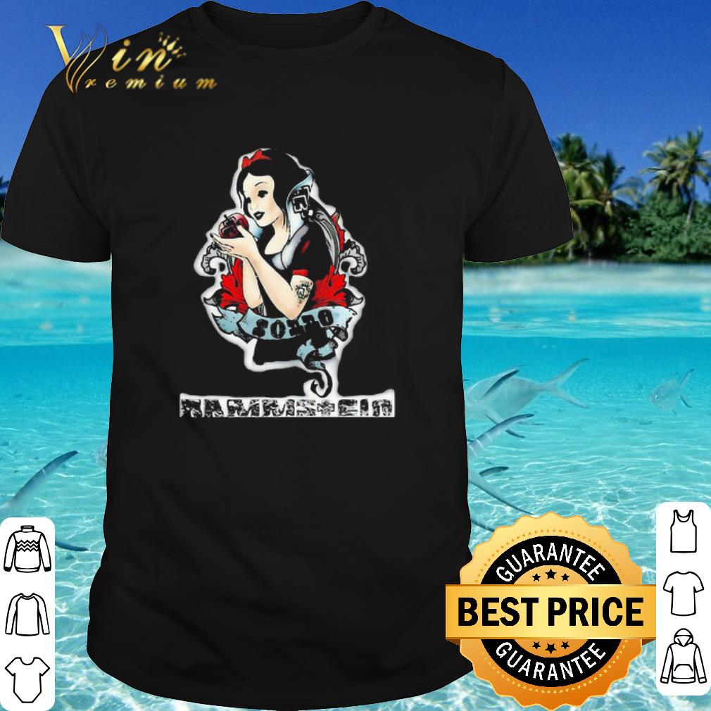 Cool Disney Snow White Rammstein Band shirt