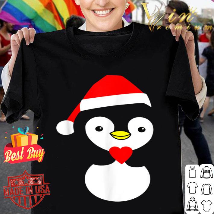 Cute Christmas Penguin Holiday Pajama T-Shirt