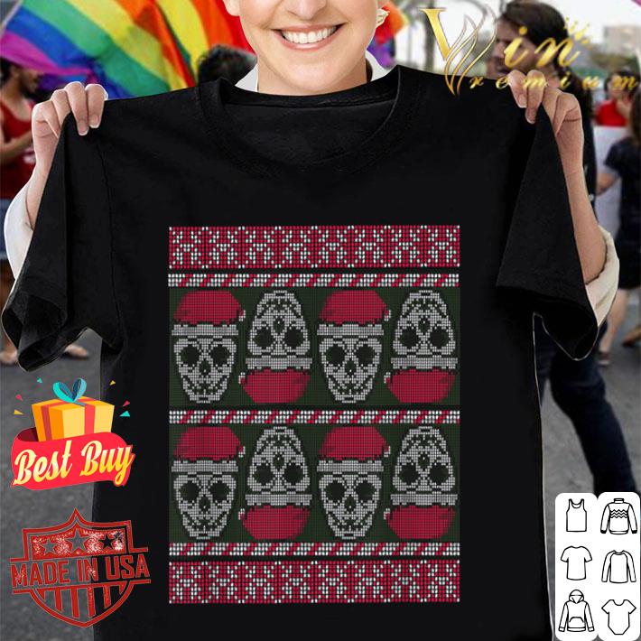 Christmas Skulls – Dead Santa Skulls X-mas – In 5 colors – T-Shirt