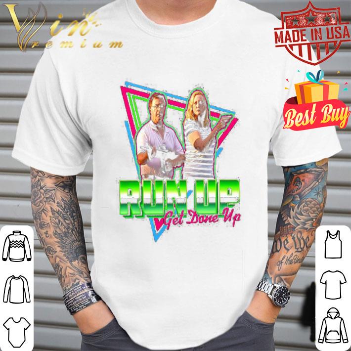 St. Louis Couple Guns Run Up Get Done Up Light Retro shirt