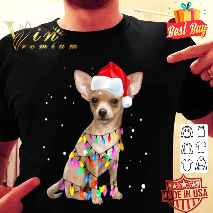 Christmas Llama Santa Hat Ugly Xmas Tree Alpaca Shirt
