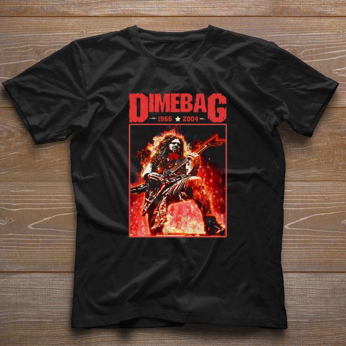 Nice Dimebag Darrell Damageplan Band 1966-2004 shirt
