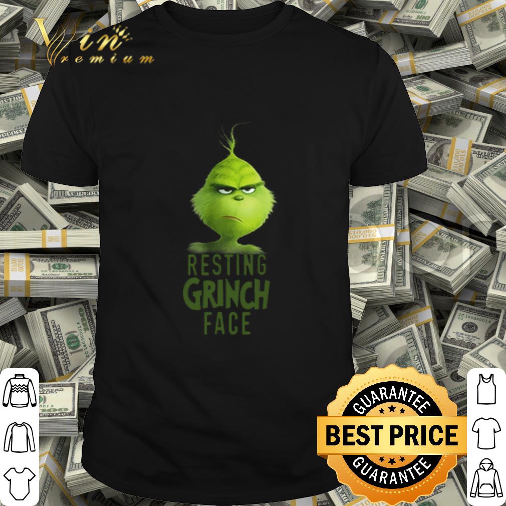 The Grinch Resting Grinch Face shirt