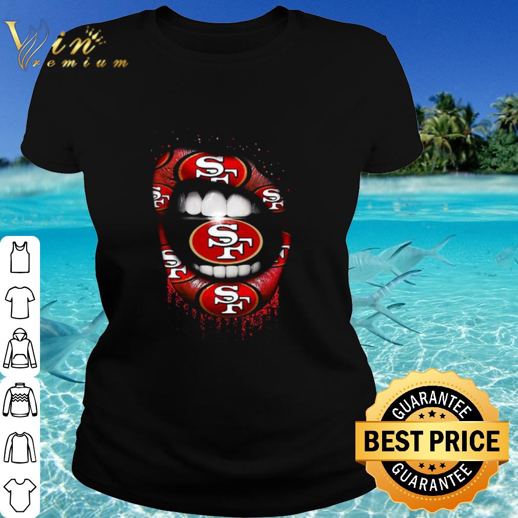 Pretty Lips san francisco 49ers football shirt