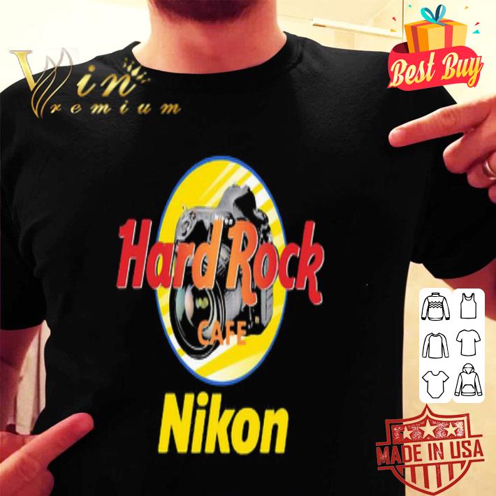 Hard Rock Cafe Nikon Photography shirt
