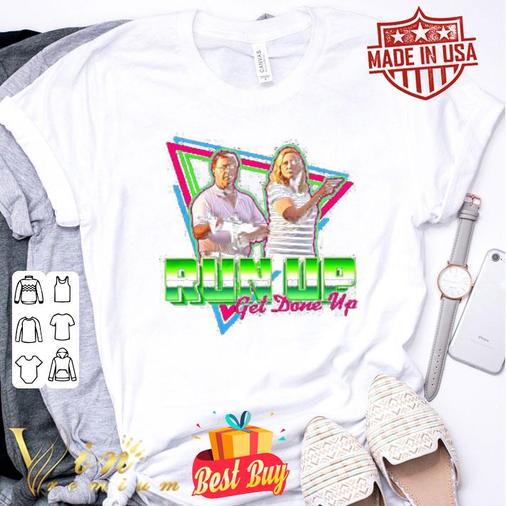 St. Louis Couple Guns Run Up Get Done Up Light Retro shirt