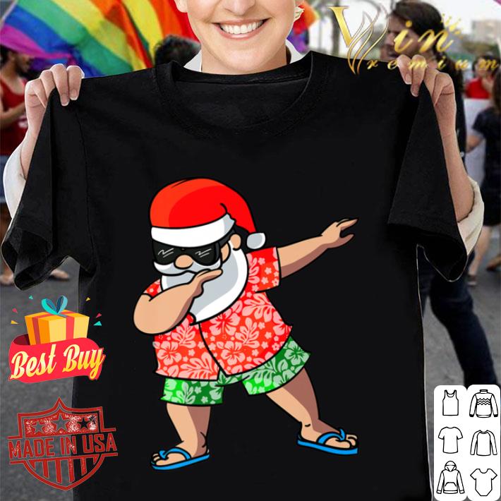 Dabbing Santa Christmas In July Hawaiian Shirt Gift
