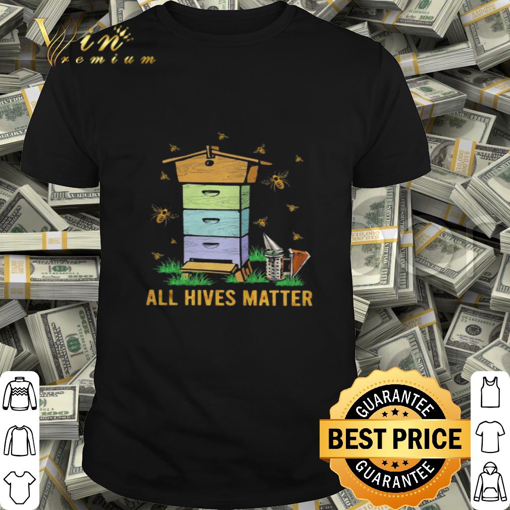All Hives Matter Bee Keeping Bin Grass Black Lives Matter shirt