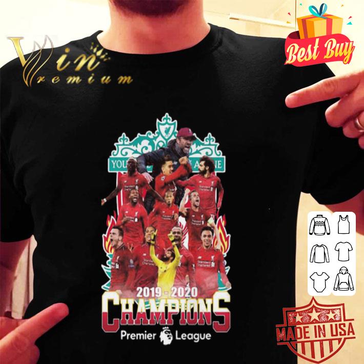 Liverpool Fc Champions 2019 2020 Signatures shirt