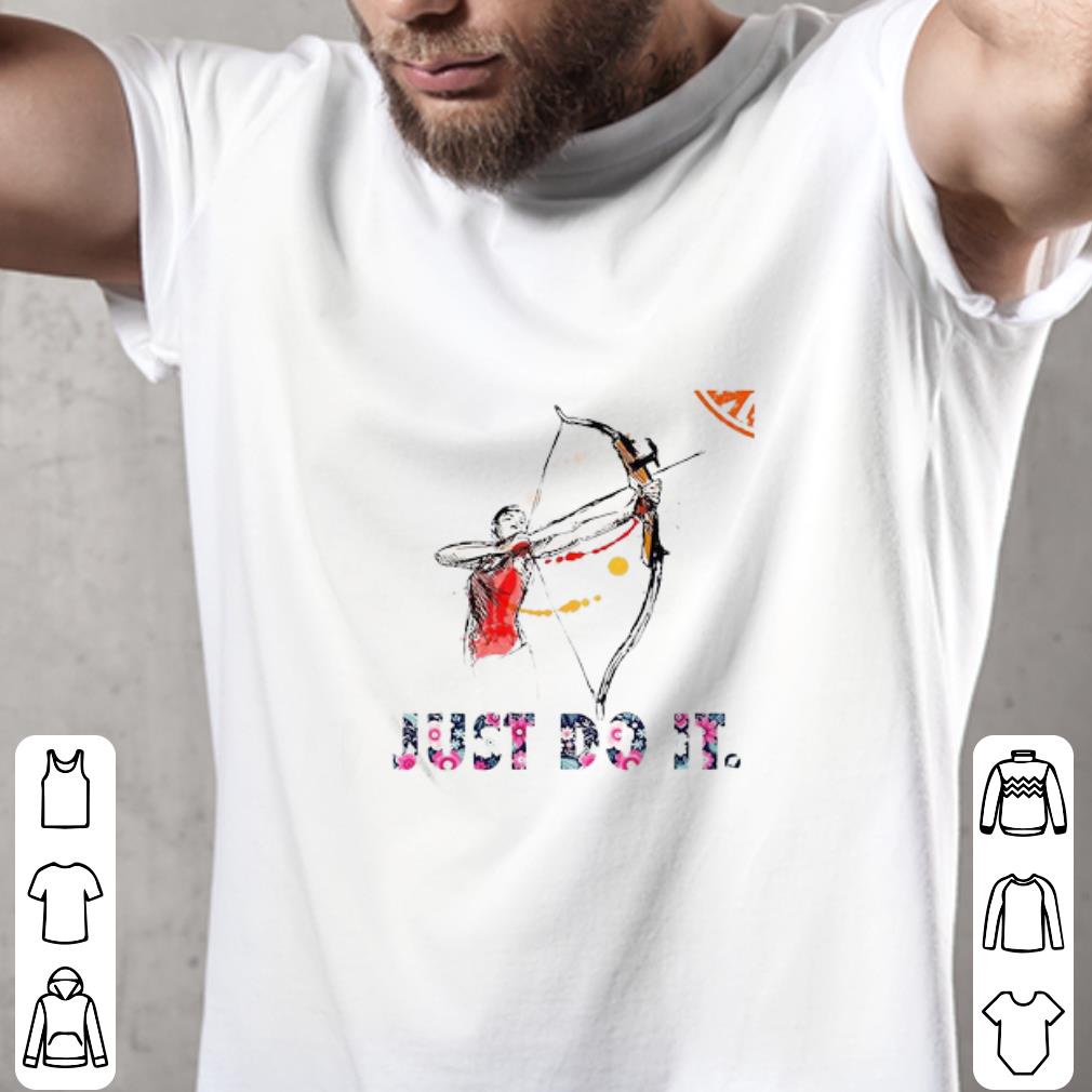Funny Archer Just Do It Floral shirt