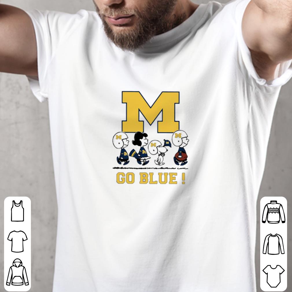 Pretty The Peanuts Michigan Wolverines Go Blue shirt Pretty The Peanuts Michigan Wolverines Go Blue shirt