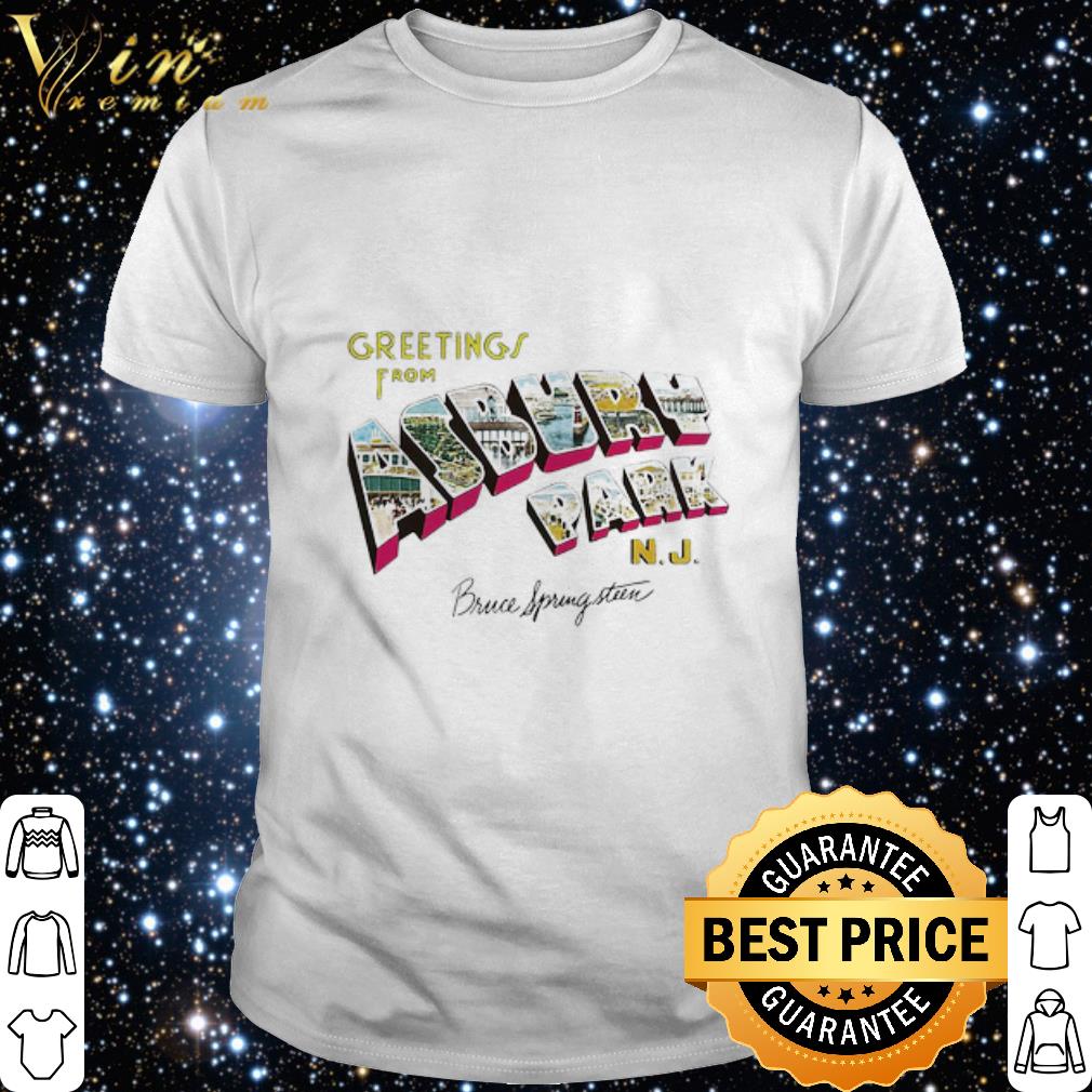 Best Greeting i from asbury park nj bruce spring steen shirt