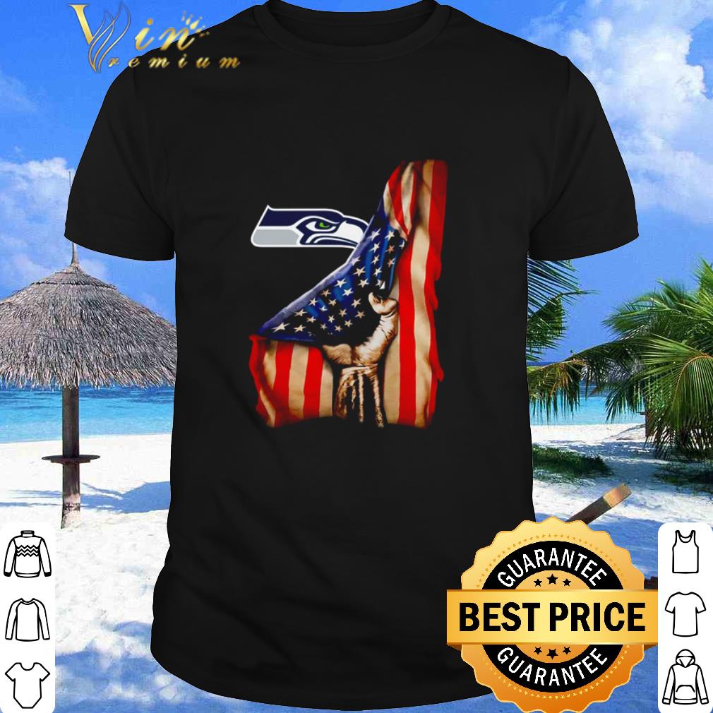 Cool Hand Open American Flag LGBT Flag 4th Of July Independence Day shirt