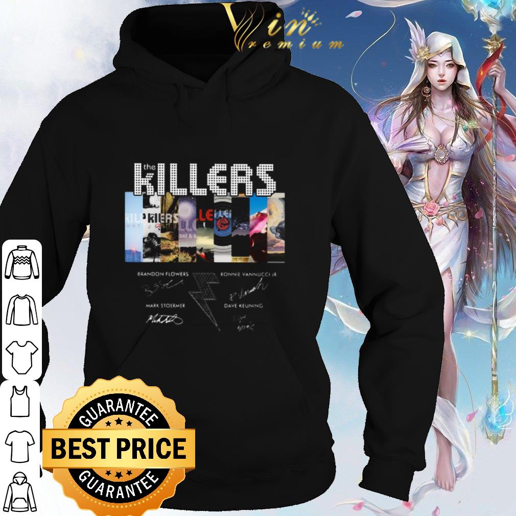 828450d3 premium the killers band members signatures shirt 4 - Premium The Killers Band Members Signatures shirt