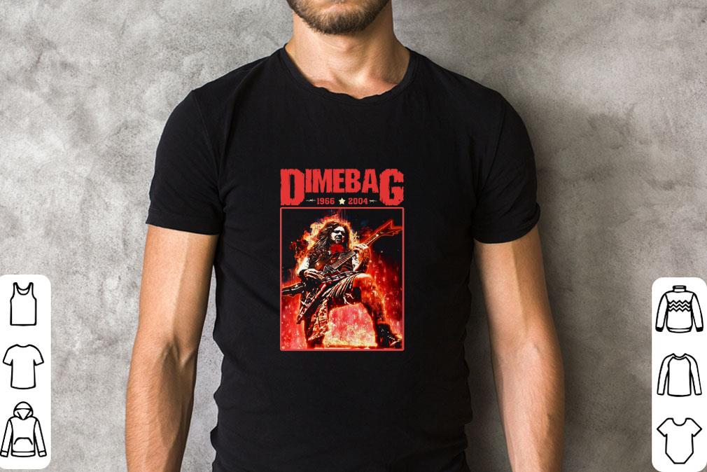 Nice Dimebag Darrell Damageplan Band 1966-2004 shirt