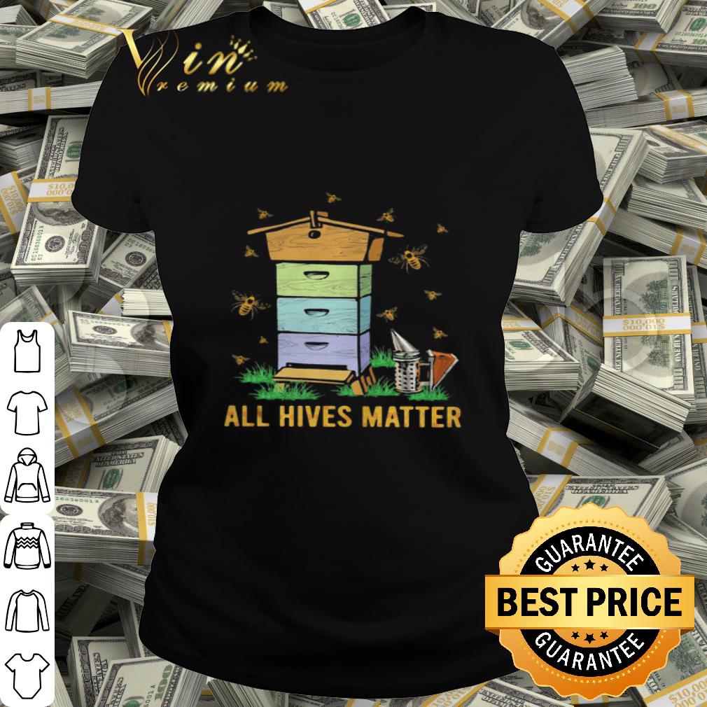 All Hives Matter Bee Keeping Bin Grass Black Lives Matter shirt