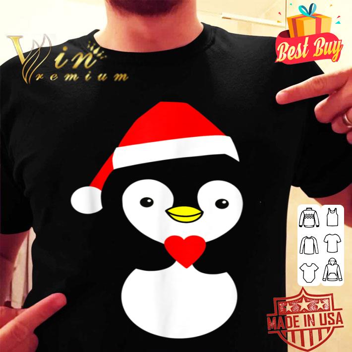 Cute Christmas Penguin Holiday Pajama T-Shirt
