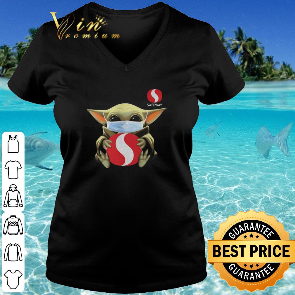 Pretty Star Wars Baby Yoda Mask Hug Safeway shirt Pretty Star Wars Baby Yoda Mask Hug Safeway shirt