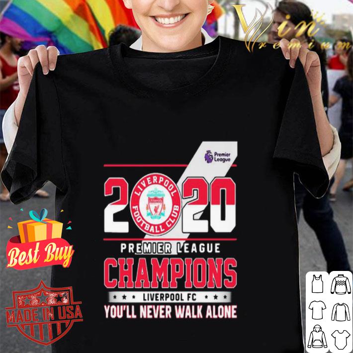 2020 premier league champions liverpool fc you’ll never walk alone stars shirt