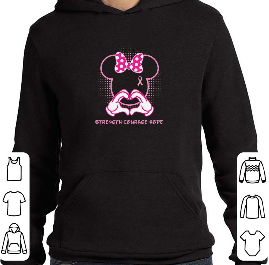 b6e01b02 official minnie mouse strength courage hope breast cancer awareness pink shirt 4 - Official Minnie Mouse Strength Courage Hope Breast Cancer Awareness Pink shirt