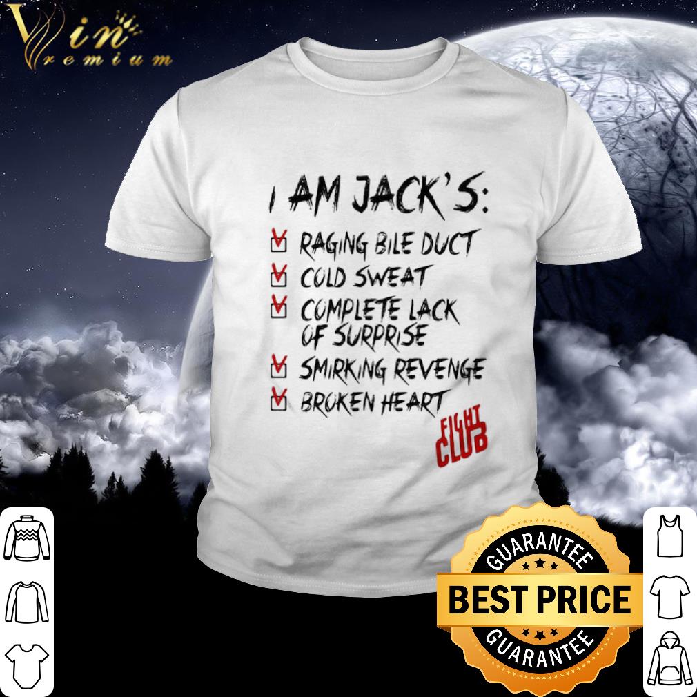 Cool I Am Jack’s Raging Bile Duct Cold Sweat Complete Lack Of Surprise shirt