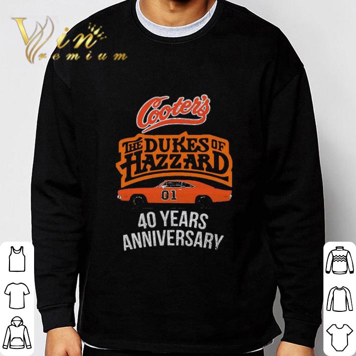 Cooter’s The Dukes Of Hazzard 40 Years Anniversary shirt bd2f057b cooter s the dukes of hazzard 40 years anniversary shirt 4 - Cooter’s The Dukes Of Hazzard 40 Years Anniversary shirt