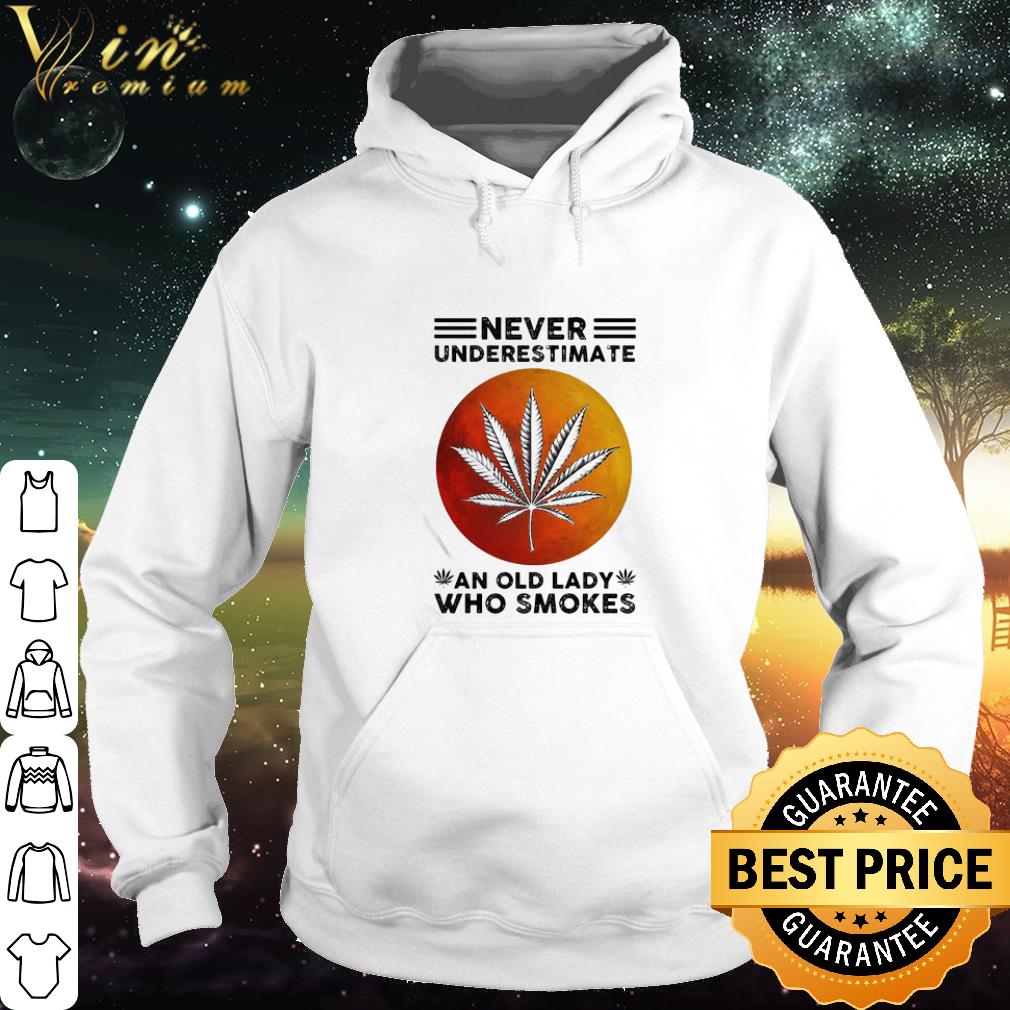 Pretty Never underestimate an old lady who smokes weed moon blood shirt c9f98a22 pretty never underestimate an old lady who smokes weed moon blood shirt 4 - Pretty Never underestimate an old lady who smokes weed moon blood shirt