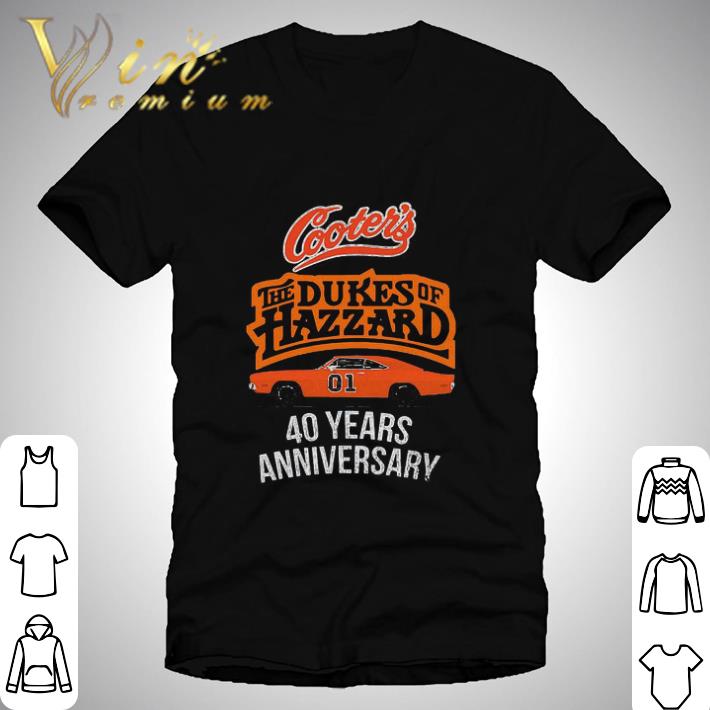 Cooter’s The Dukes Of Hazzard 40 Years Anniversary shirt