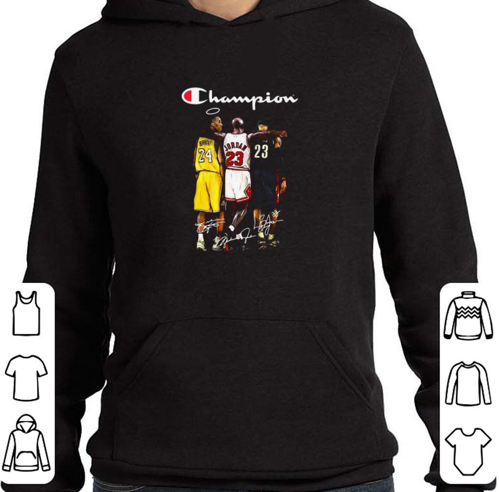 cbf52b1e original rip kobe bryant michael jordan lebron james champion basketball signatures shirt 4 - Original Rip Kobe Bryant Michael Jordan Lebron James Champion Basketball Signatures shirt