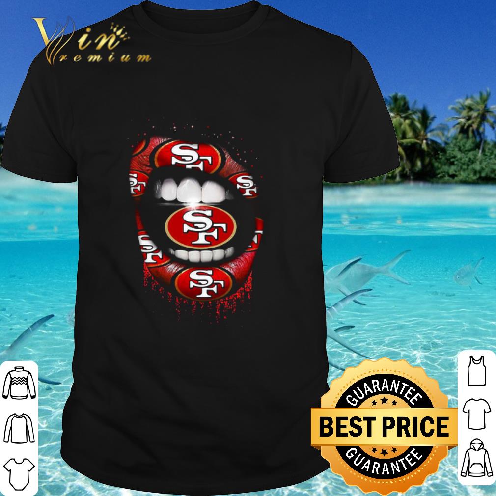 Pretty Lips san francisco 49ers football shirt