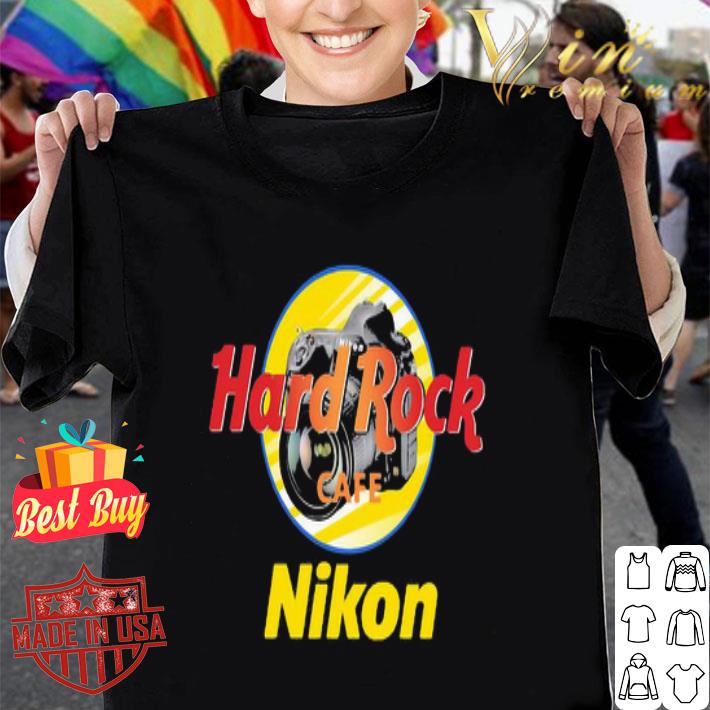 Hard Rock Cafe Nikon Photography shirt